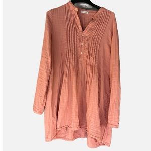 Free People x CP Shade Yoko Tunic Beach Sun XS Pink